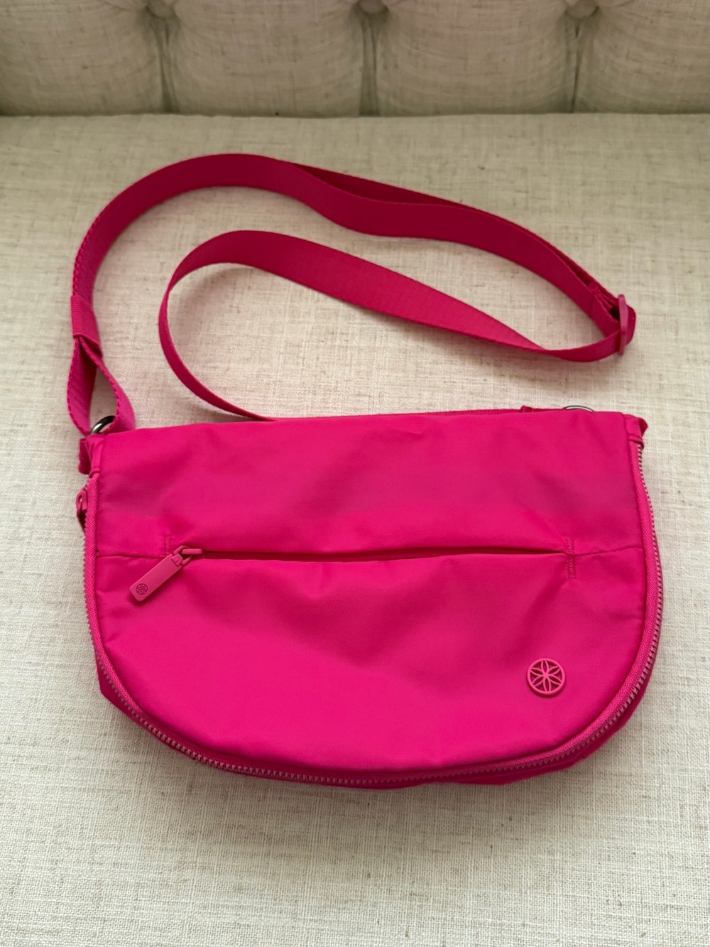 Hot Pink Crossbody Bag